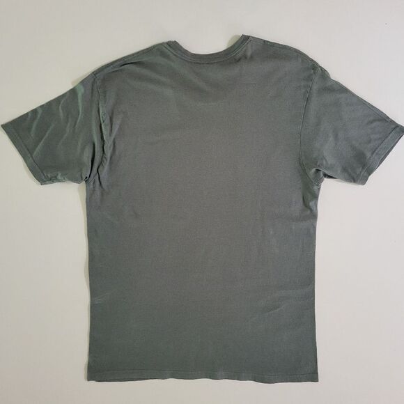 Women's Olive Graphic Maui Hawaii Short Sleeve Pullover Tee - Picture 9 of 9